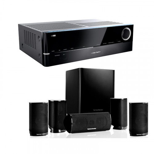 Receiver AV Harman Kardon AVR-151S + Sistem 5.1 boxe Harman Kardon Hkts 5