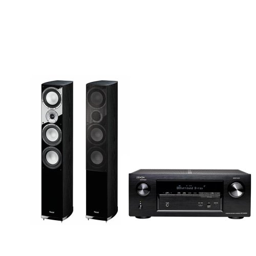 Boxe Magnat Quantum 677 + Receiver Denon AVR-X2200W