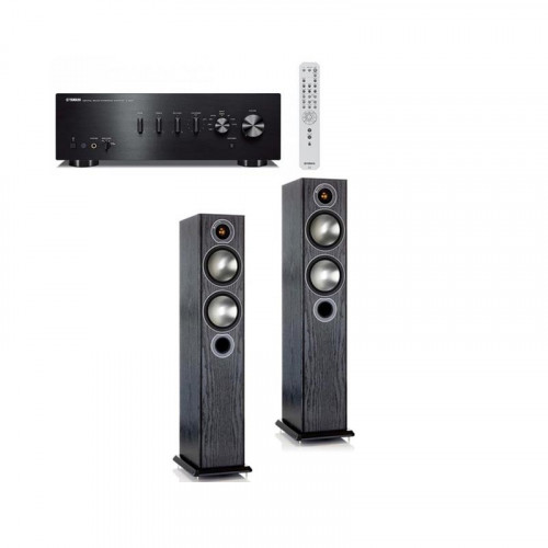 Boxe podea Monitor Audio Bronze 5 + Amplificator stereo Dac incorporat Yamaha A-S501