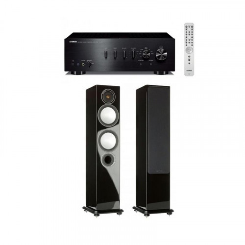 Boxe Monitor Audio Silver 6 + Amplificator stereo Intrari digitale Yamaha A-S701