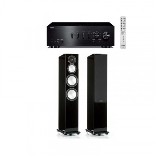 Boxe Monitor Audio Silver 8 + Amplificator stereo Intrari digitale Yamaha A-S701