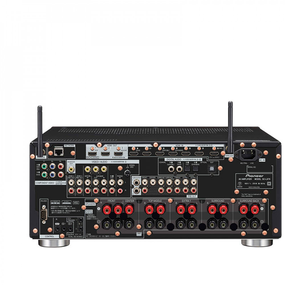 Pioneer AVアンプ　SC-LX79 SC-LX79 | AV Receivers | Products | Pioneer Home Audio Visual