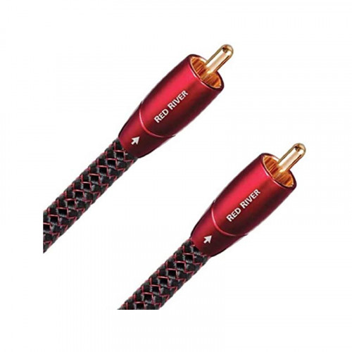 Cablu stereo RCA Audioquest Red River 0.5 metri