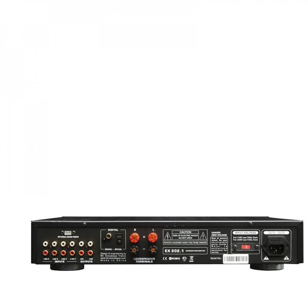 BC Acoustique EX-332.2 Silver | Amplis Hi-Fi stéréo sur