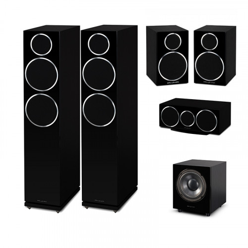 Boxe Wharfedale Diamond 230 + Boxe Wharfedale Diamond 210 + Boxa Wharfedale Diamond 220C + Subwoofer Wharfedale WH-D8