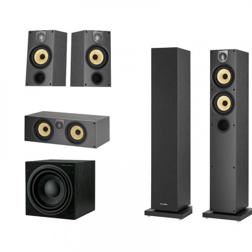 Boxe B&W 684 S2 + Boxe B&W HTM62 S2 + Boxe B&W 686 S2 + Subwoofer B&W ASW608